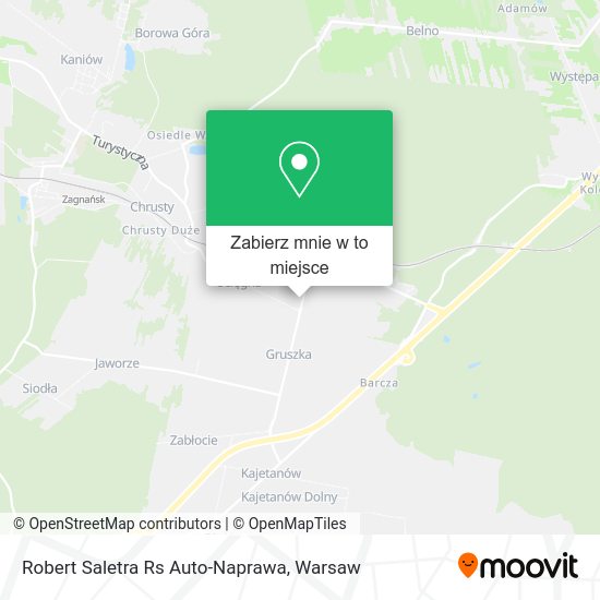 Mapa Robert Saletra Rs Auto-Naprawa