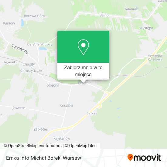 Mapa Emka Info Michał Borek