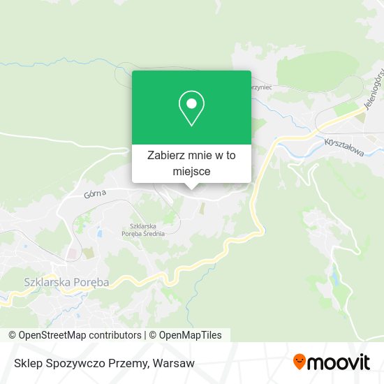 Mapa Sklep Spozywczo Przemy