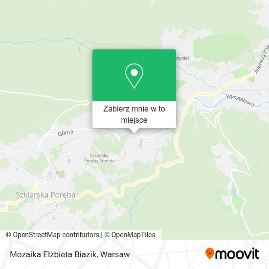 Mapa Mozaika Elżbieta Biazik