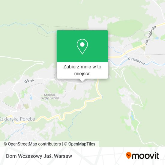 Mapa Dom Wczasowy Jaś