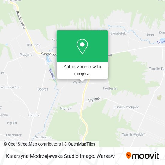 Mapa Katarzyna Modrzejewska Studio Imago