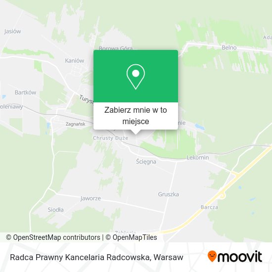 Mapa Radca Prawny Kancelaria Radcowska