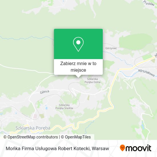 Mapa Mońka Firma Usługowa Robert Kotecki