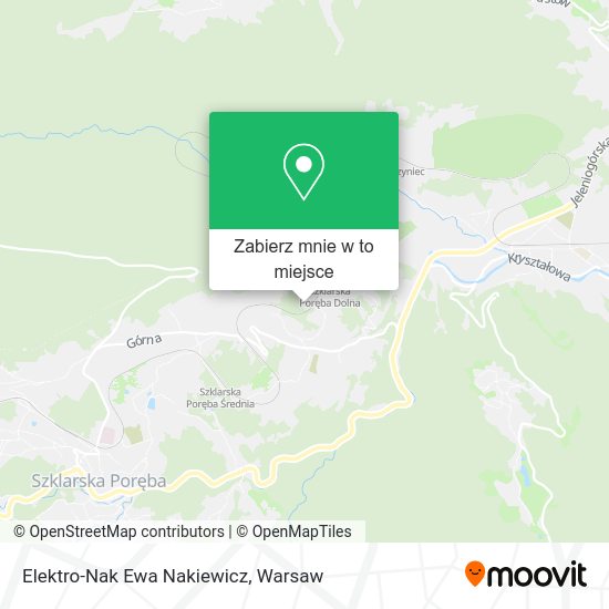 Mapa Elektro-Nak Ewa Nakiewicz