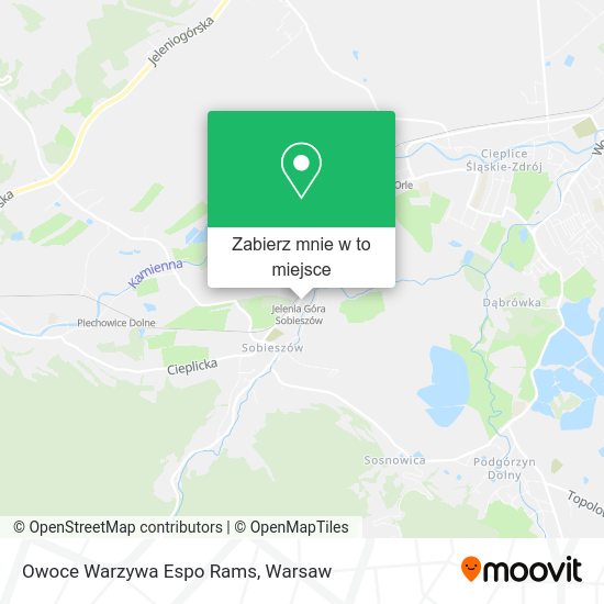 Mapa Owoce Warzywa Espo Rams