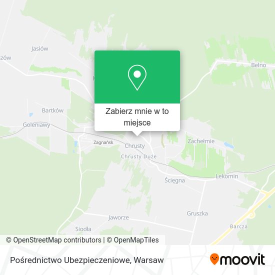 Mapa Pośrednictwo Ubezpieczeniowe