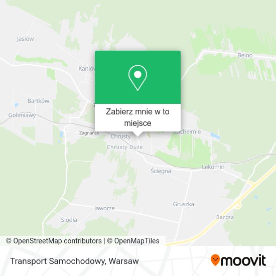 Mapa Transport Samochodowy