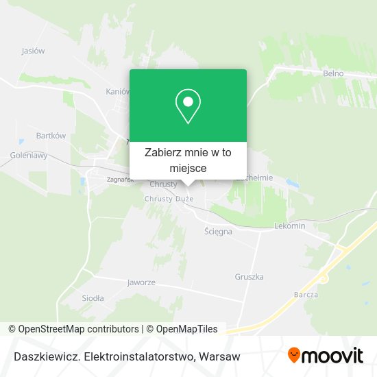 Mapa Daszkiewicz. Elektroinstalatorstwo