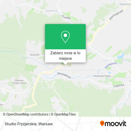 Mapa Studio Fryzjerskie