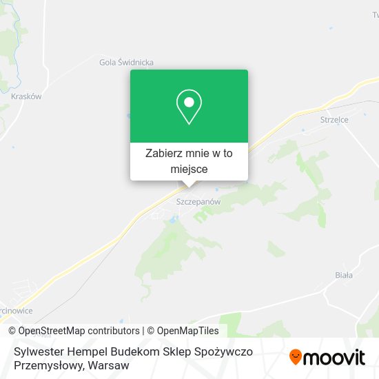 Mapa Sylwester Hempel Budekom Sklep Spożywczo Przemysłowy