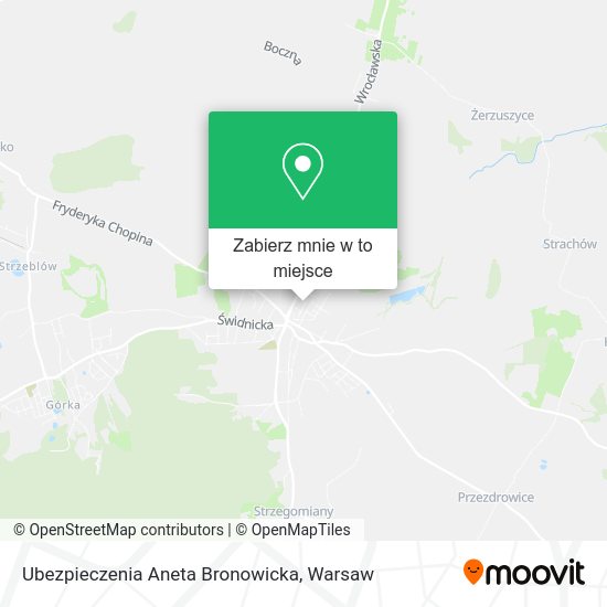 Mapa Ubezpieczenia Aneta Bronowicka