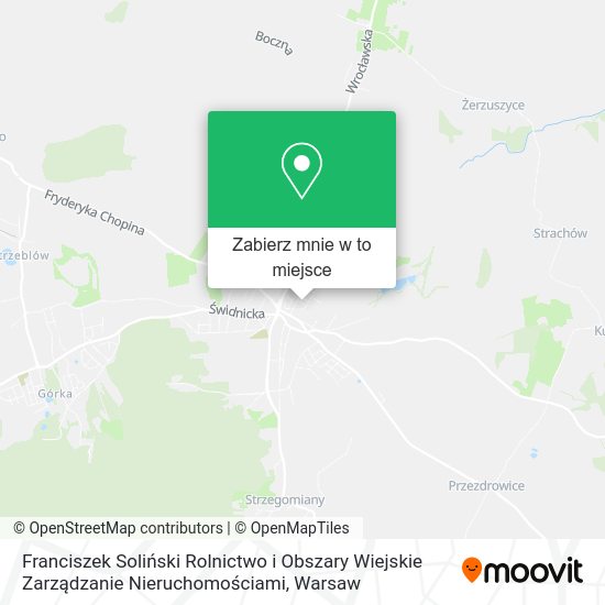 Mapa Franciszek Soliński Rolnictwo i Obszary Wiejskie Zarządzanie Nieruchomościami