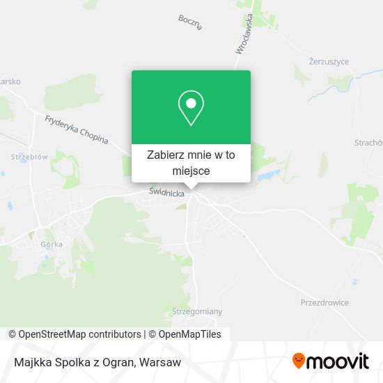 Mapa Majkka Spolka z Ogran