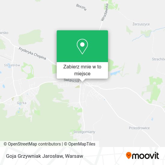 Mapa Goja Grzywniak Jarosław