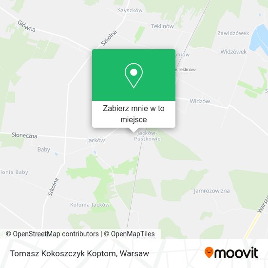 Mapa Tomasz Kokoszczyk Koptom