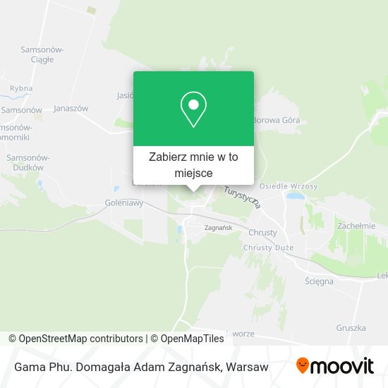 Mapa Gama Phu. Domagała Adam Zagnańsk