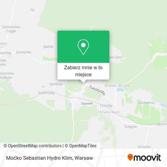 Mapa Moćko Sebastian Hydro Klim