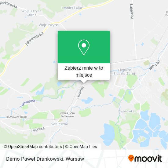 Mapa Demo Paweł Drankowski