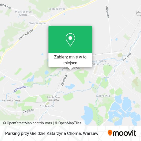 Mapa Parking przy Gieldzie Katarzyna Choma