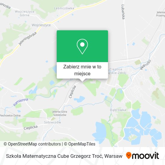 Mapa Szkoła Matematyczna Cube Grzegorz Troć