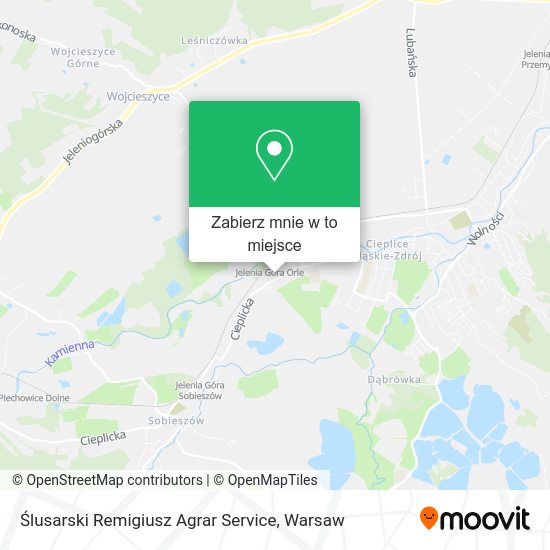 Mapa Ślusarski Remigiusz Agrar Service