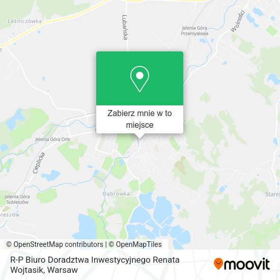 Mapa R-P Biuro Doradztwa Inwestycyjnego Renata Wojtasik