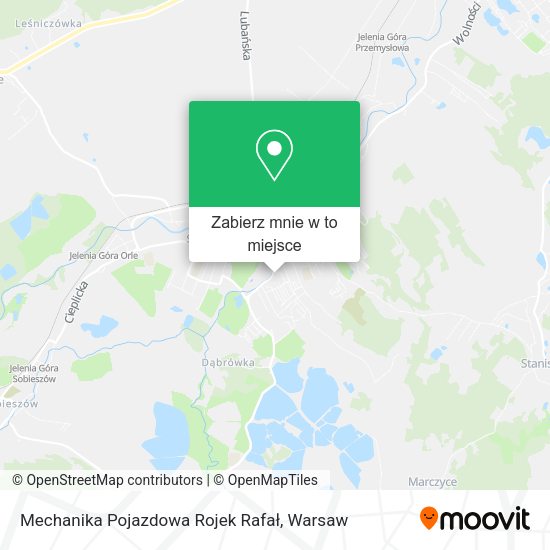 Mapa Mechanika Pojazdowa Rojek Rafał