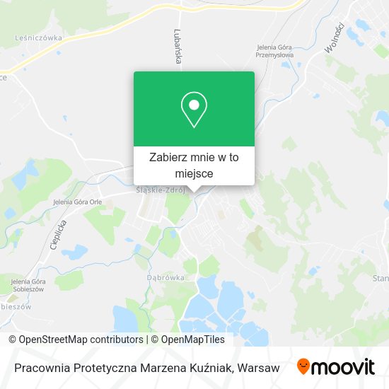 Mapa Pracownia Protetyczna Marzena Kuźniak