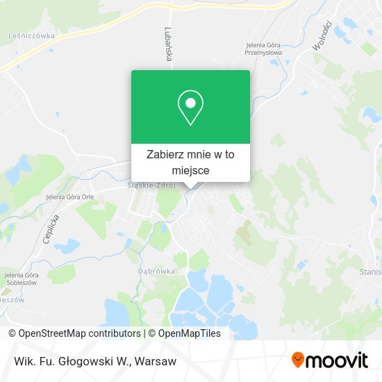 Mapa Wik. Fu. Głogowski W.