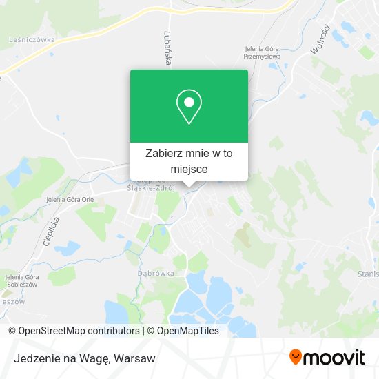 Mapa Jedzenie na Wagę