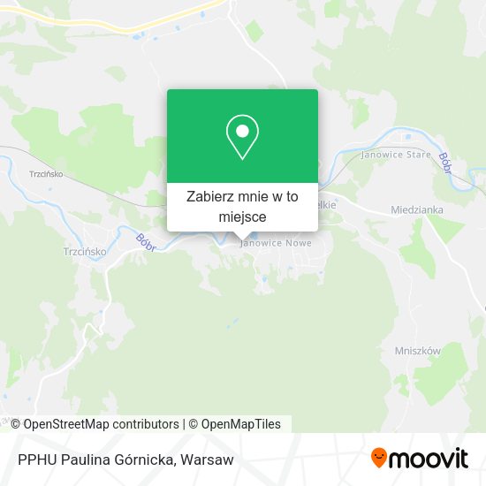 Mapa PPHU Paulina Górnicka