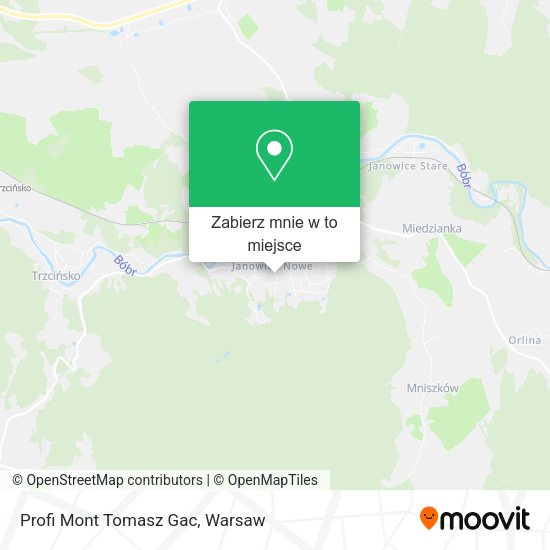 Mapa Profi Mont Tomasz Gac