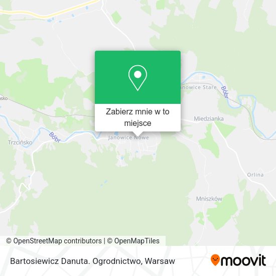 Mapa Bartosiewicz Danuta. Ogrodnictwo