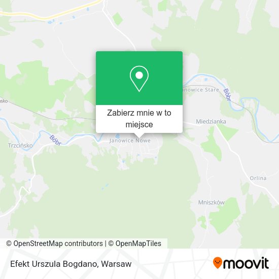 Mapa Efekt Urszula Bogdano