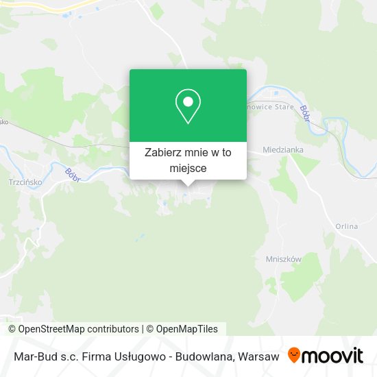 Mapa Mar-Bud s.c. Firma Usługowo - Budowlana