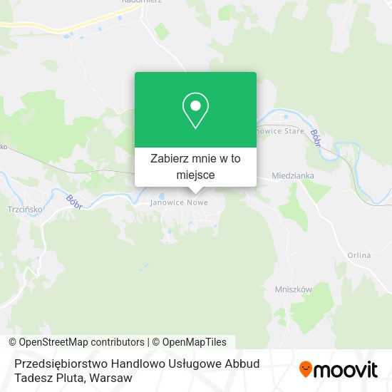 Mapa Przedsiębiorstwo Handlowo Usługowe Abbud Tadesz Pluta