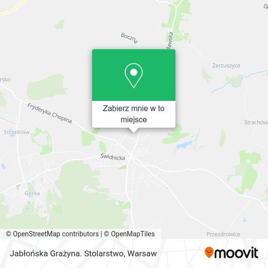 Mapa Jabłońska Grażyna. Stolarstwo