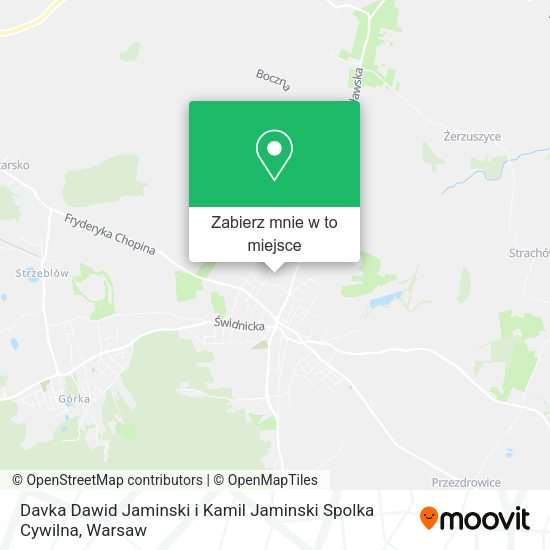 Mapa Davka Dawid Jaminski i Kamil Jaminski Spolka Cywilna