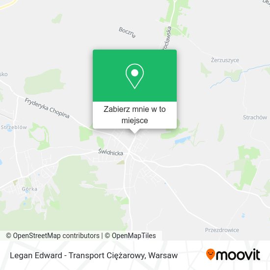 Mapa Legan Edward - Transport Ciężarowy