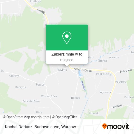 Mapa Kochel Dariusz. Budownictwo