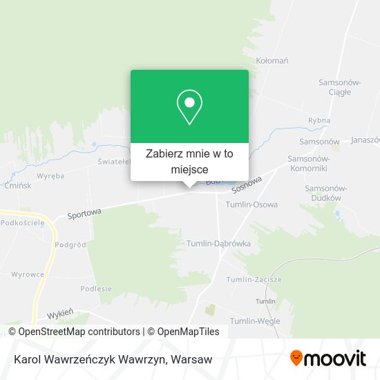 Mapa Karol Wawrzeńczyk Wawrzyn