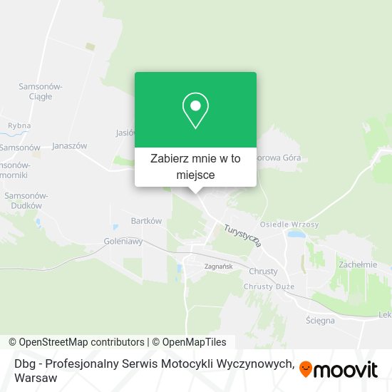 Mapa Dbg - Profesjonalny Serwis Motocykli Wyczynowych