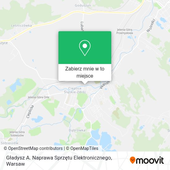 Mapa Gładysz A. Naprawa Sprzętu Elektronicznego