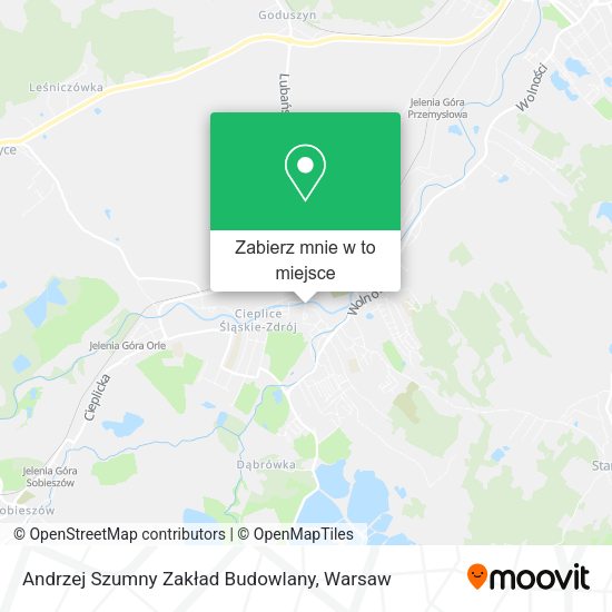 Mapa Andrzej Szumny Zakład Budowlany