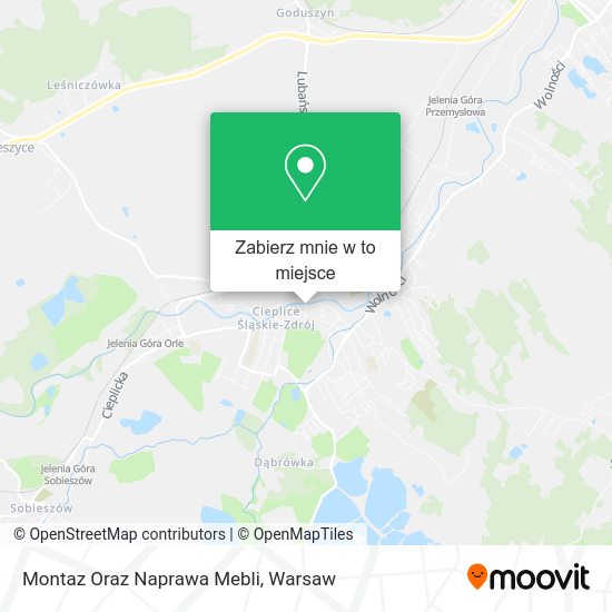 Mapa Montaz Oraz Naprawa Mebli