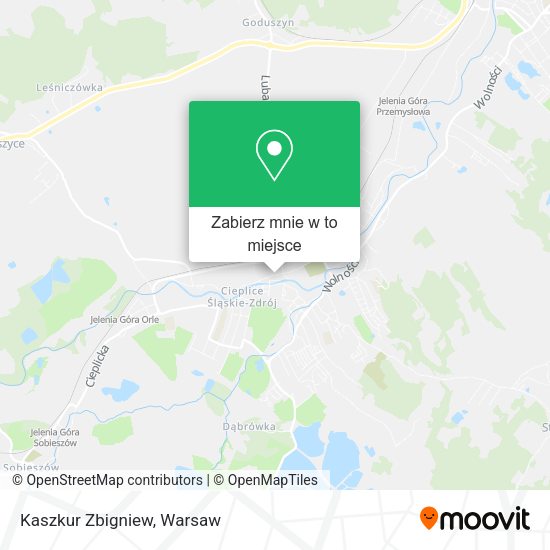 Mapa Kaszkur Zbigniew