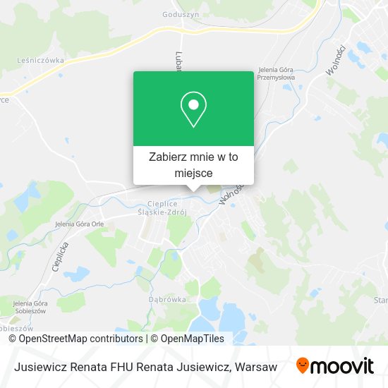 Mapa Jusiewicz Renata FHU Renata Jusiewicz