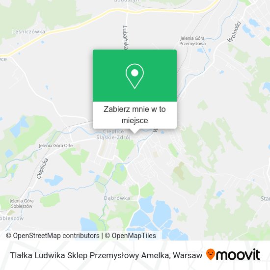 Mapa Tlałka Ludwika Sklep Przemysłowy Amelka