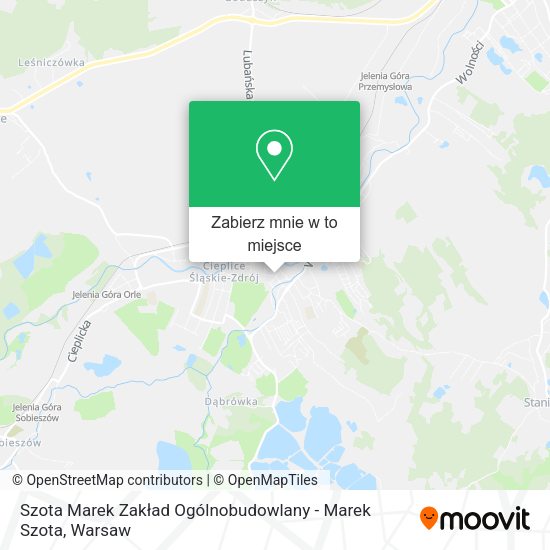 Mapa Szota Marek Zakład Ogólnobudowlany - Marek Szota